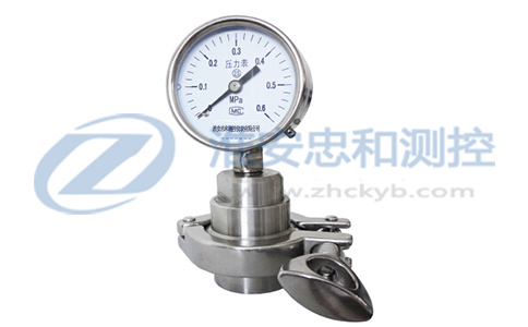衛生型隔膜壓力表